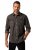 JP1880 Denim Shirt Flexnamic Dark Brown - Overhemden - Overhemden Grote Maten Heren