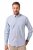 JP1880 Oxford Shirt Flexnamic Long Sleeve Ash Turquoise - Overhemden - Overhemden Grote Maten Heren