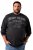 Men+ 612 T-shirt lange mouw Denim Brand Company Zwart - T-shirts - Grote Maten T-shirts Heren