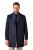 JP1880 Coat Flexnamic With Removable Insert Navy - Jassen - Grote Maten Herenjassen