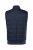 Boston Park 995 Tweekleurige gewatteerde bodywarmer Donkerblauw - Jassen - Grote Maten Herenjassen