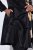 Ulla Popken 842028 Peplum blazer met plooien Zwart - Blazers - Blazers in grote maten voor dames