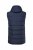 Men+ 433 Bodywarmer gewatteerd met capuchon Donkerblauw - Jassen - Grote Maten Herenjassen