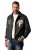 JP1880 Blouson Velour with Chest Embroidery Dark Green - Jassen - Grote Maten Herenjassen
