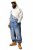 JP1880 842648 Spijkertuinbroek met wijde pasvorm Denimblauw - Jeans & broeken - Jeans & Broeken Grote Maten Heren