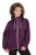 Ulla Popken 843186 Waterafstotende softshell jas met reflectoren Wijnrood - Jassen - Damesjassen in grote maten