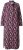 Ulla Popken 843358 Bedrukte sweatjurk Pruim - Sweatjurken - 