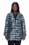 Ulla Popken 843937 Bedrukte gestructureerde blazer Donkerblauw - Blazers - Blazers in grote maten voor dames
