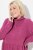 Ulla Popken 844233 Gebreide jurk met lange mouwen Bessenrood - Gebreide jurken - 