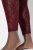 Ulla Popken 844543 Panty met kant Wijnrood - Panty's & sokken - 