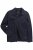 Men+ 876 Spijkerjas met rits Donkerblauw - Jassen - Grote Maten Herenjassen