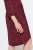 Ulla Popken 844945 A-lijn jersey jurk met V-hals Pruim - Jersey jurken - 