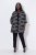 Ulla Popken 844981 Gestructureerde blazer met ronde hals Zwart - Blazers - Blazers in grote maten voor dames