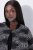 Ulla Popken 844981 Gestructureerde blazer met ronde hals Zwart - Blazers - Blazers in grote maten voor dames