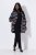 Ulla Popken 844981 Gestructureerde blazer met ronde hals Zwart - Blazers - Blazers in grote maten voor dames
