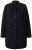 Ulla Popken 845026 Overshirt met zebrastructuur Zwart - Jassen - Damesjassen in grote maten