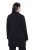 Ulla Popken 845026 Overshirt met zebrastructuur Zwart - Jassen - Damesjassen in grote maten