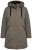 Ulla Popken 845111 Parka Donkergroen - Jassen - Jassen in grote maten