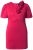 Ulla Popken 845148 Gebloemde bodycon jurk Magenta - Kleedjes - Jurken in alle maten