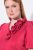 Ulla Popken 845148 Gebloemde bodycon jurk Magenta - Kleedjes - Jurken in alle maten