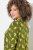 Ulla Popken 845190 Gebloemde jersey jurk Turquoise - Jersey jurken - 