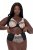 Ulla Popken 845347 Gebloemde strings Oudroze - Slips - 
