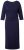 Ulla Popken 845705 Jersey jurk Donkerblauw - Midi jurken - Midi jurken in grote maten