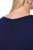 Ulla Popken 845705 Jersey jurk Donkerblauw - Midi jurken - Midi jurken in grote maten