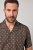 JP1880 Boxy Cuba Short Sleeve Shirt Brown - Overhemden - Overhemden Grote Maten Heren