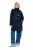 Ulla Popken 846278 Softshell jas Donkerblauw - Jassen - Jassen in grote maten