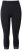 Ulla Popken 846491 3/4 panty legging met kant Zwart - Panty's & sokken - 