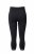 Ulla Popken 846491 3/4 panty legging met kant Zwart - Panty's & sokken - 