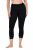 Ulla Popken 846491 3/4 panty legging met kant Zwart - Panty's & sokken - 