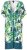 Ulla Popken 846493 Bedrukte jurk Petrol - Kaftans - 