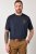 JP1880 846657 T-shirt bellyfit met badges Donkerblauw TALL - TALL T-shirts - TALL T-Shirts Heren