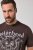 JP1880 Motörhead Soft Jersey Vintage T-Shirt Brown - Band T-shirts - Band T-shirts in grote maten