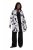 Ulla Popken 846923 Bedrukte blazer met sjaalkraag Taupe - Blazers - Blazers in grote maten voor dames