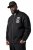 STHUGE 847083 Varsity jack van scubastof Zwart - Jassen - Grote Maten Herenjassen