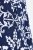 Ulla Popken 847586 Blazer van bloemenjacquard Donkerblauw - Blazers - Blazers in grote maten voor dames