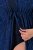 Ulla Popken 847654 Bedrukte jurk Donkerblauw - Kaftans - 