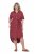 Ulla Popken 847797 Blousejurk Roestrood - Blousejurken - 