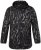 Jay-Pi 847852 Ultralicht outdoorjack met reflectieprint Zwart - Jassen - Grote Maten Herenjassen