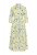 Ulla Popken 848081 Gestreepte blousejurk Wit - Maxi jurken - Maxi jurken in grote maten