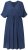 Ulla Popken 848224 Midi-jurk met trekkoord Donkerblauw - Midi jurken - Midi jurken in grote maten