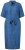 Ulla Popken 848491 Blousejurk Denimblauw - Midi jurken - Midi jurken in grote maten