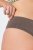Ulla Popken 848826 Strings met dierenprint 3-pack Taupe - Slips - 