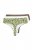 Ulla Popken 848826 Strings met dierenprint 3-pack Taupe - Slips - 