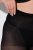 Ulla Popken 849047 Bedrukte panty 100 den Zwart - Panty's & sokken - 