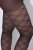 Ulla Popken 849049 Gestreepte panty 40 den Zwart - Panty's & sokken - 