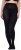 Ulla Popken 849063 Panty Zwart - Panty's & sokken - 